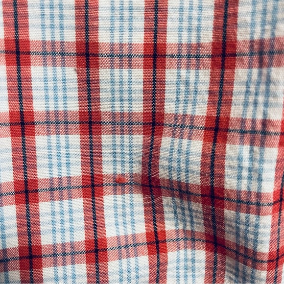 Croft and Barrow Plaid/checkered long sleeve button up casual - Picture 5 of 5
